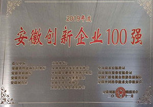 2019安徽創新企業100強
