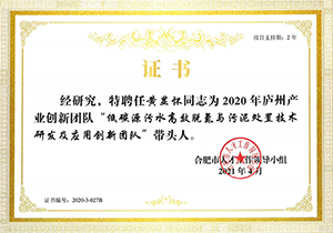 團隊帶頭人證書